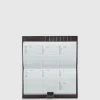 Agenda de poche fine en cuir