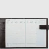 Agenda hebdomadaire en cuir