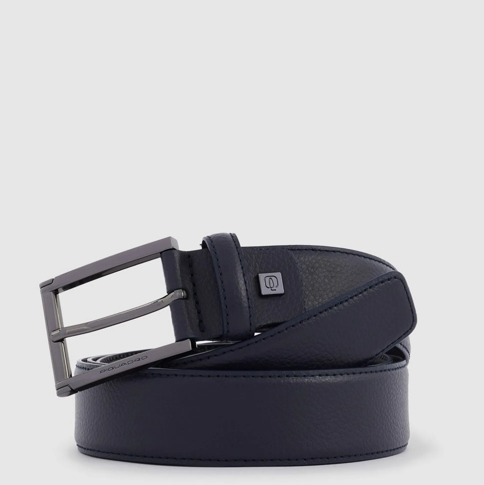 Ceinture homme en cuir avec boucle-ardillon