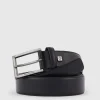 Ceinture homme en cuir avec boucle-ardillon