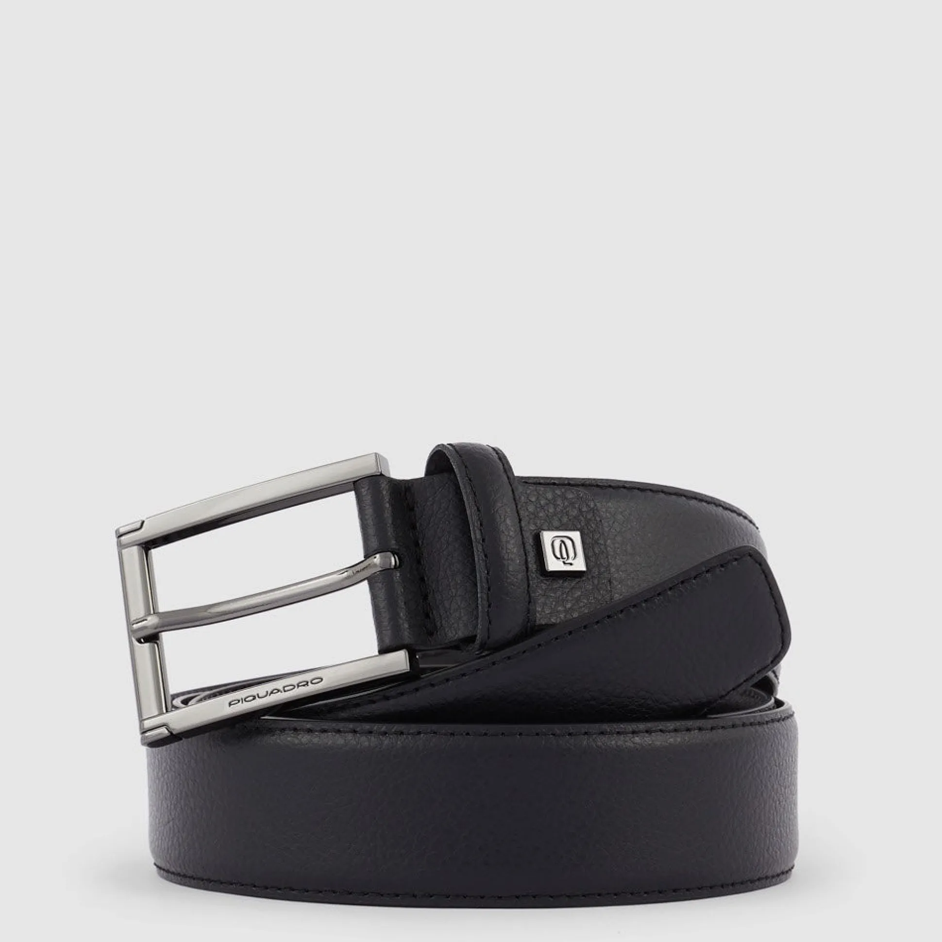 Ceinture homme en cuir avec boucle-ardillon