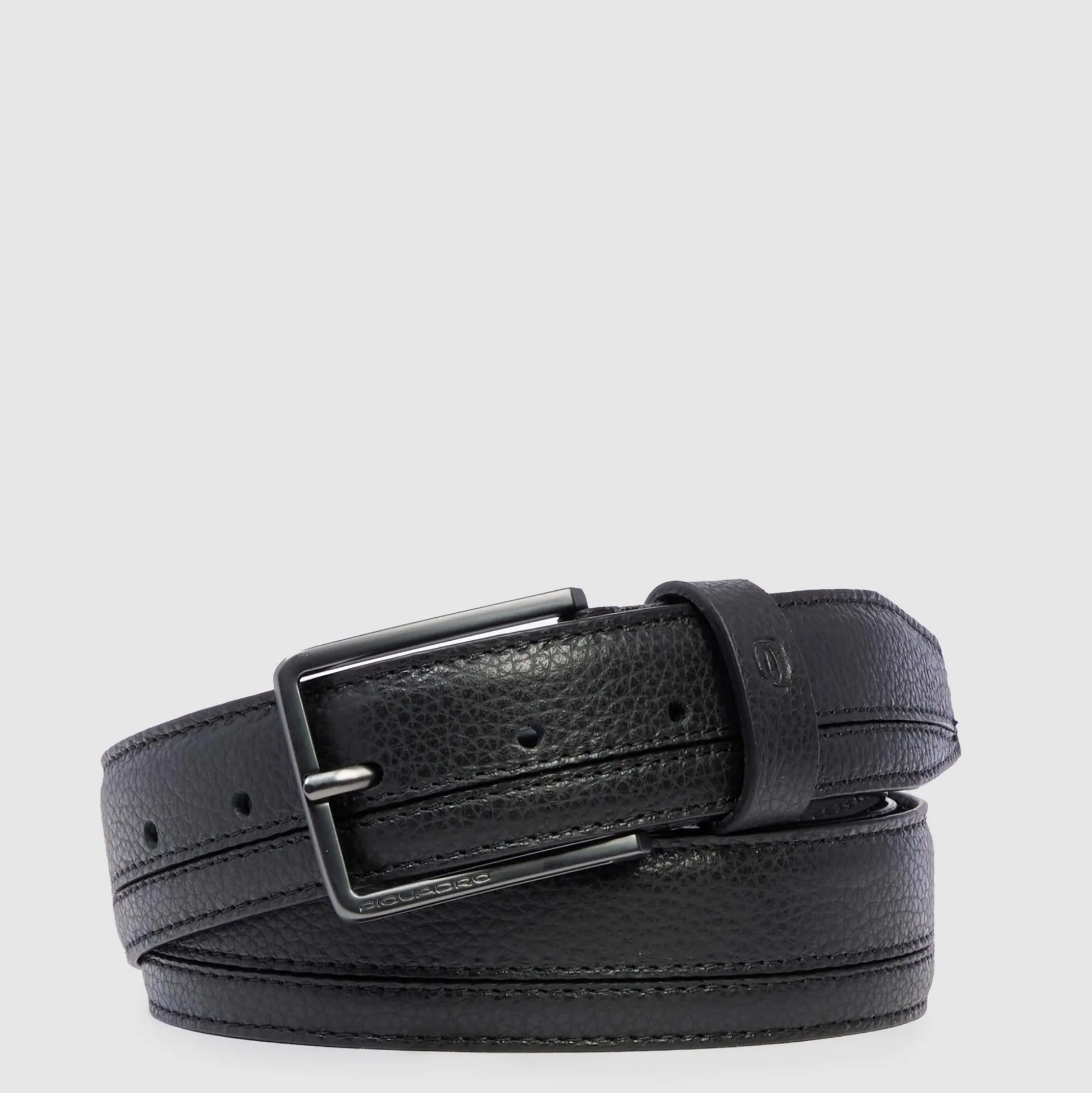 Ceinture homme en cuir avec boucle-ardillon