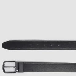 Ceinture homme en cuir avec boucle-ardillon
