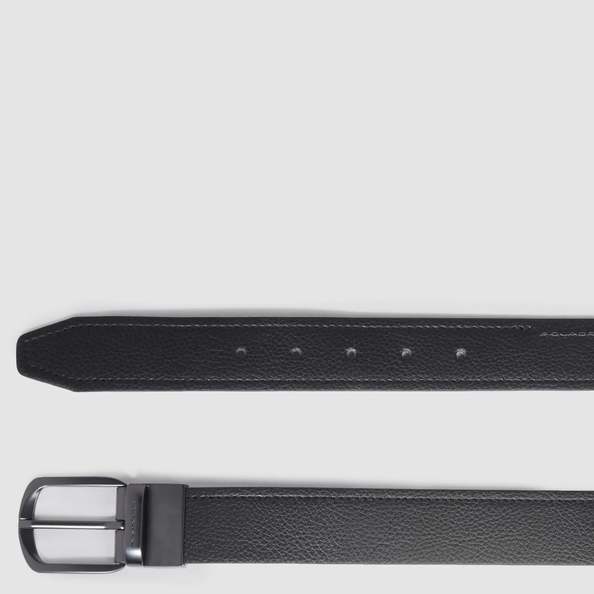 Ceinture homme en cuir avec boucle-ardillon