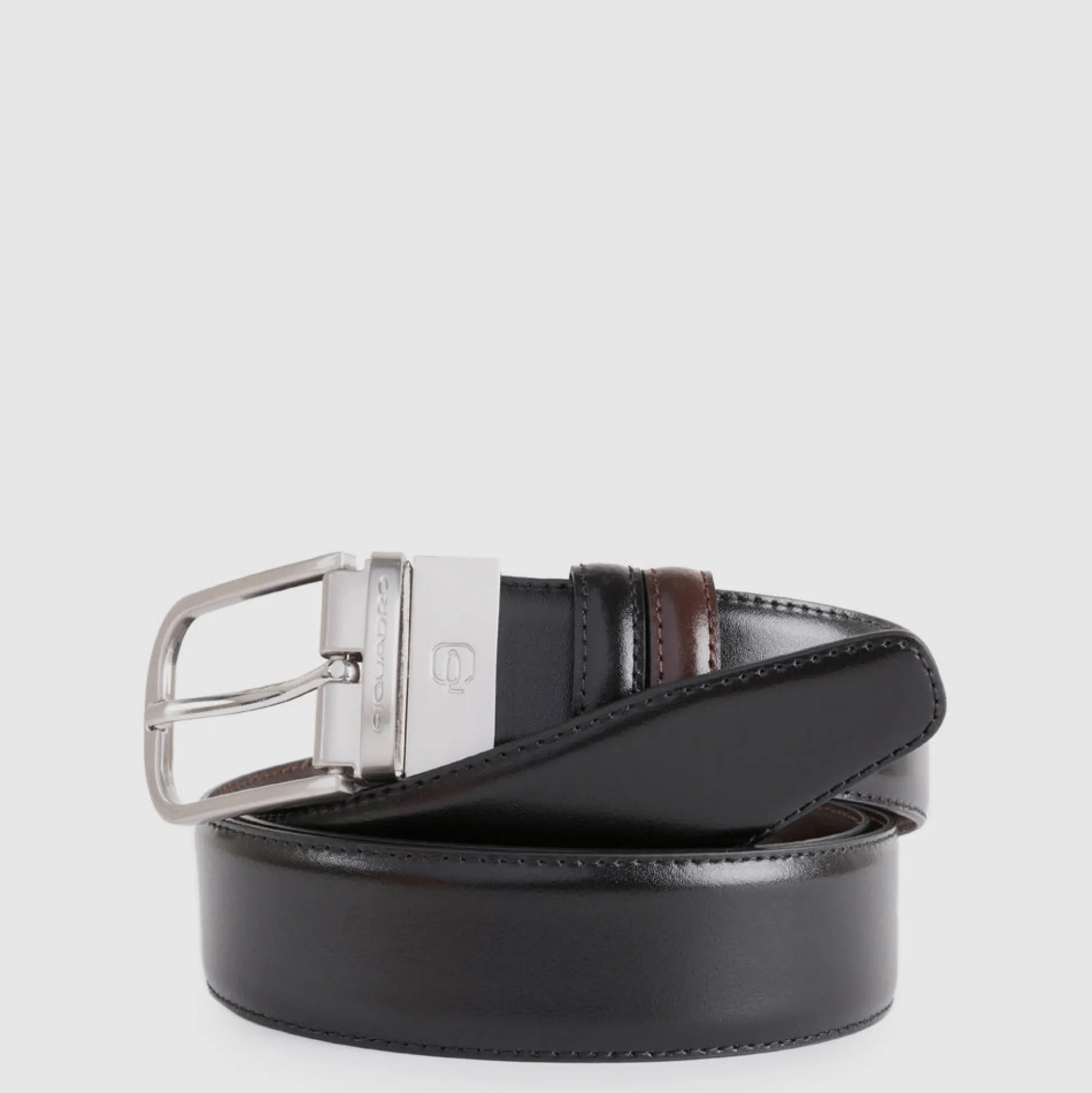 Ceinture homme en cuir avec boucle-ardillon
