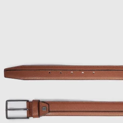 Ceinture homme en cuir avec boucle-ardillon