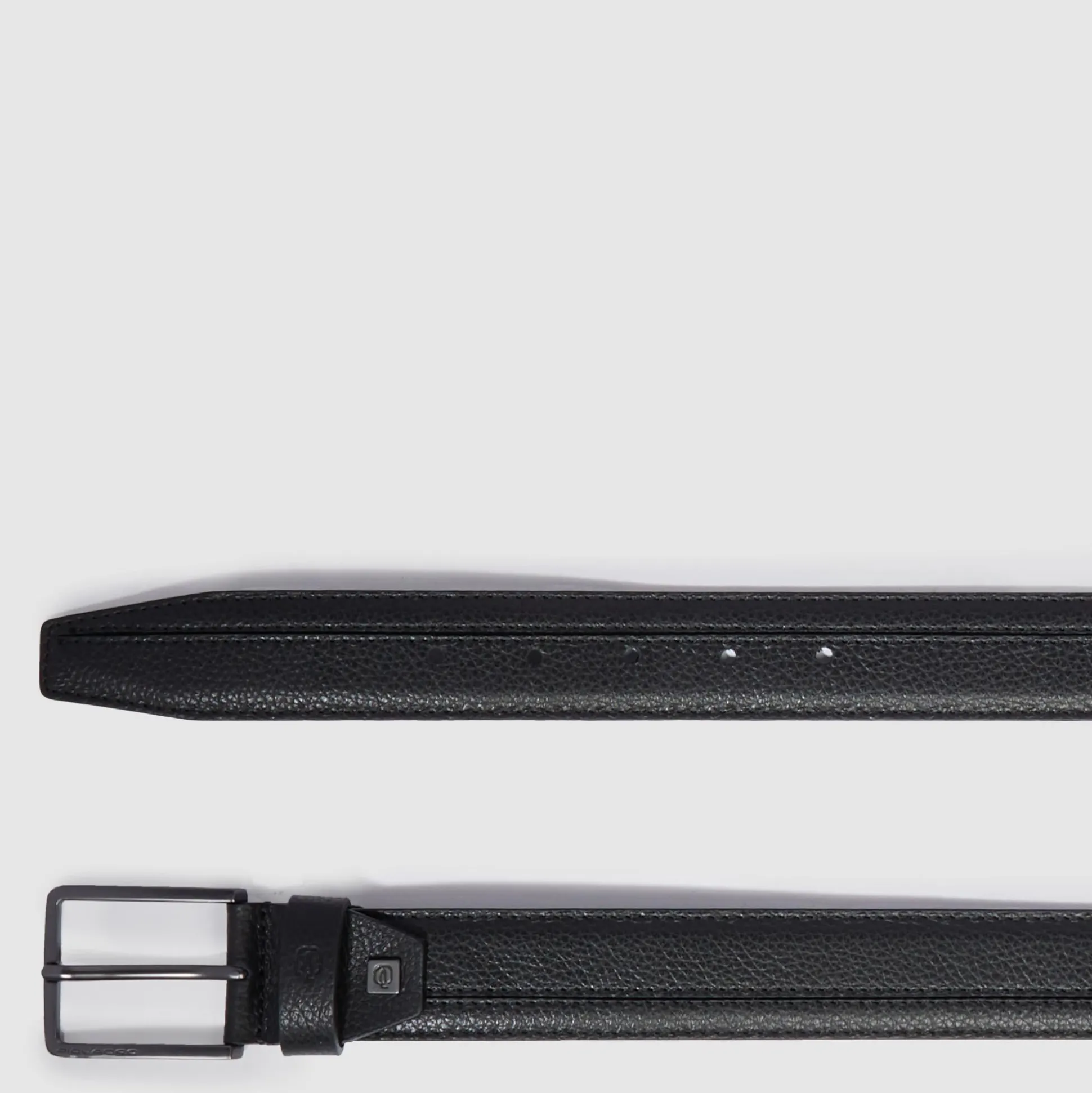 Ceinture homme en cuir avec boucle-ardillon