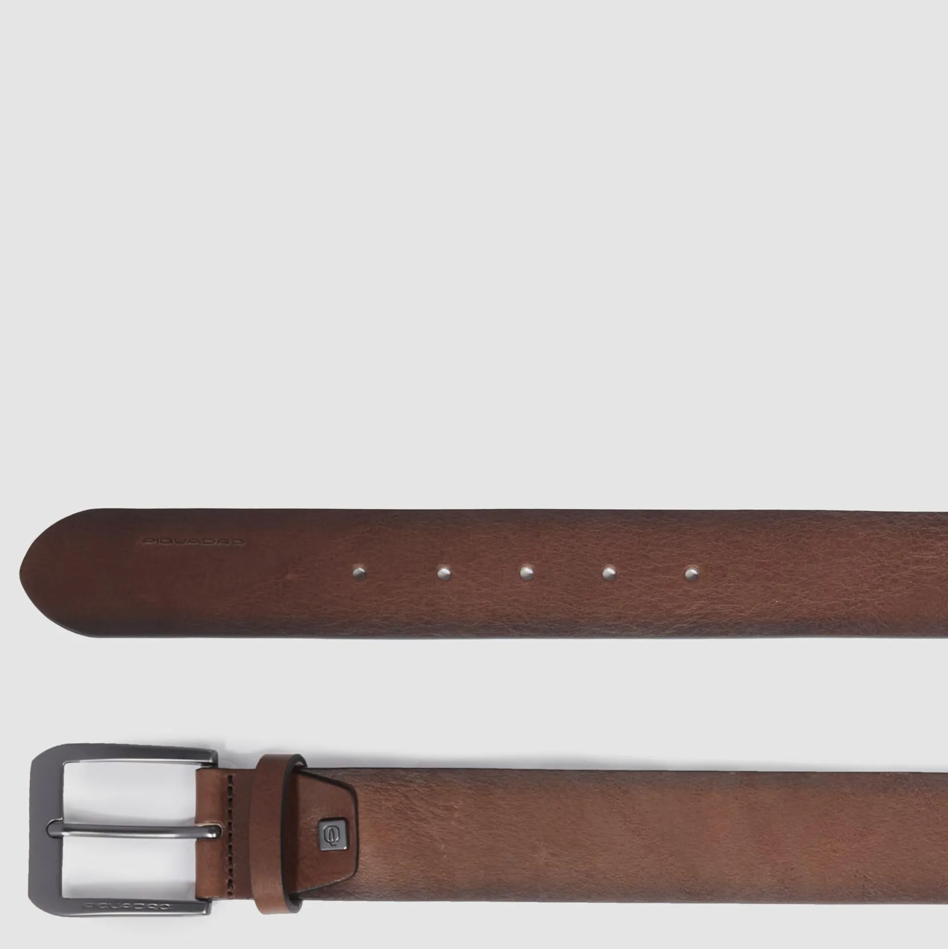 Ceinture homme en cuir avec boucle-ardillon