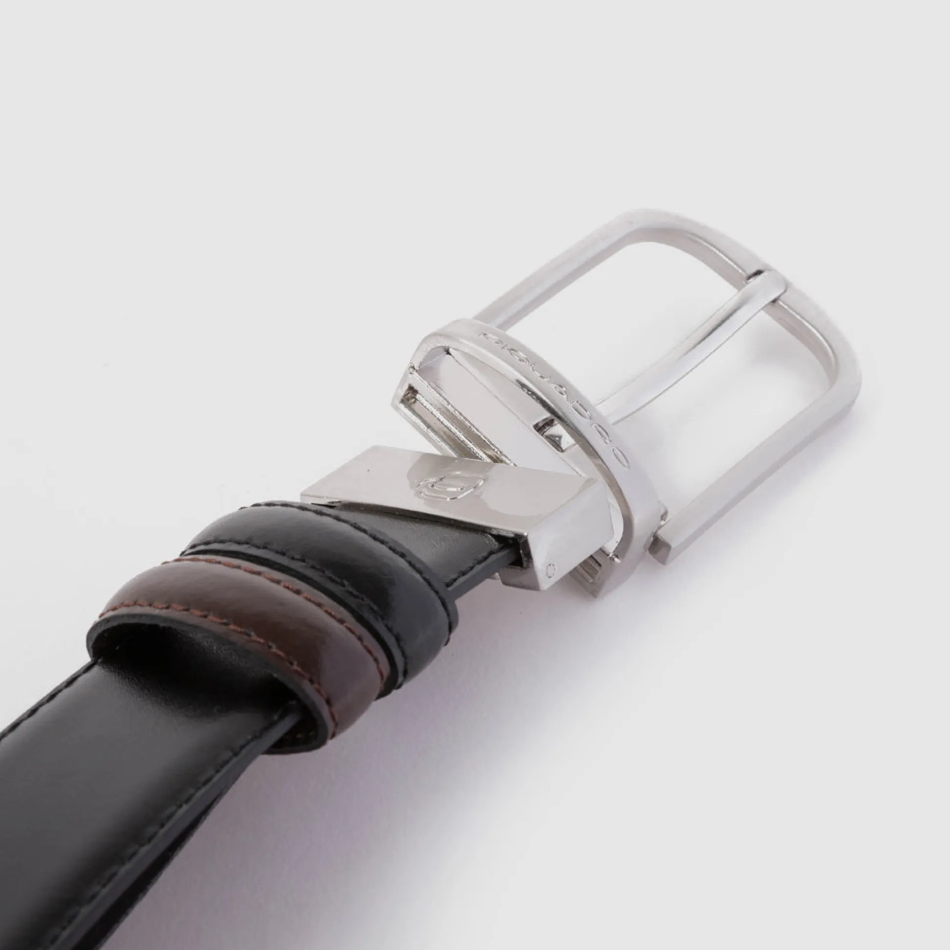Ceinture homme en cuir avec boucle-ardillon