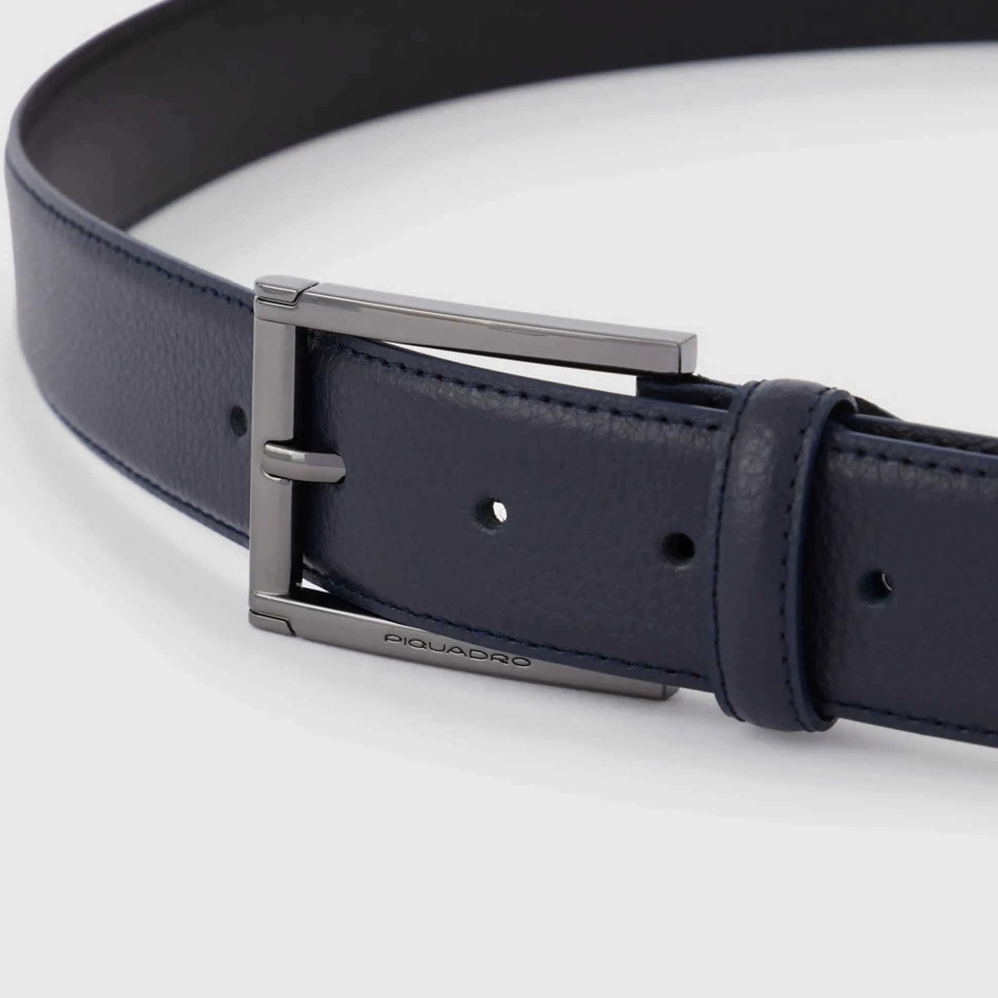 Ceinture homme en cuir avec boucle-ardillon