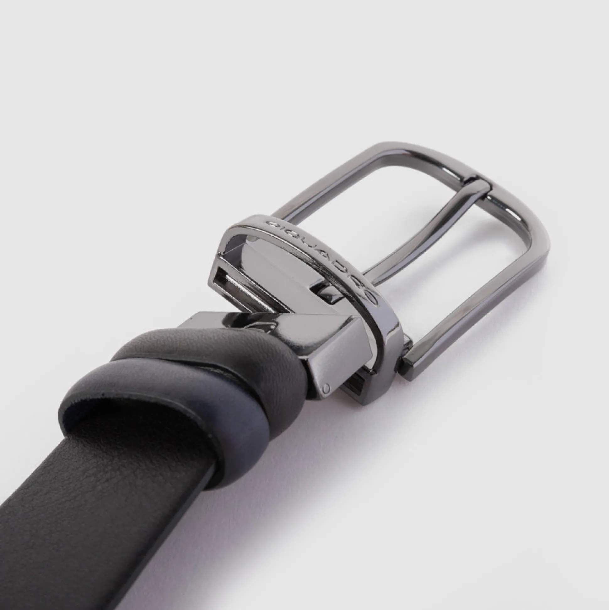 Ceinture homme en cuir avec boucle-ardillon