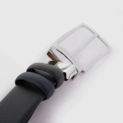 Ceinture homme réversible avec boucle ardillon