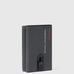 Compact wallet avec système coulissant