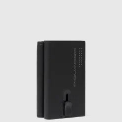 Compact wallet avec système coulissant