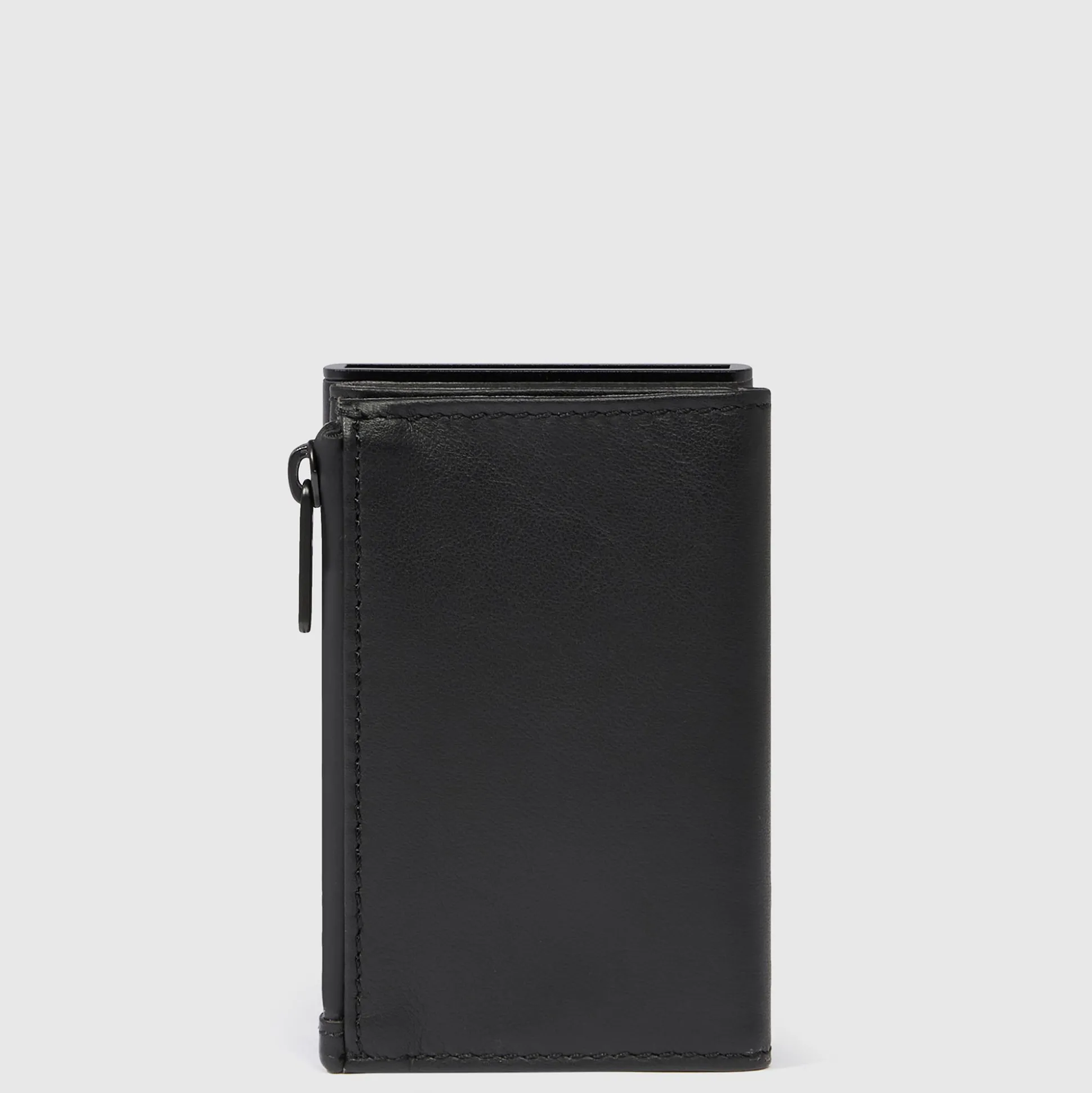 Compact wallet avec système coulissant
