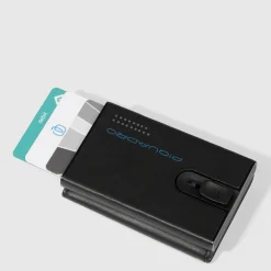 Compact wallet avec système coulissant