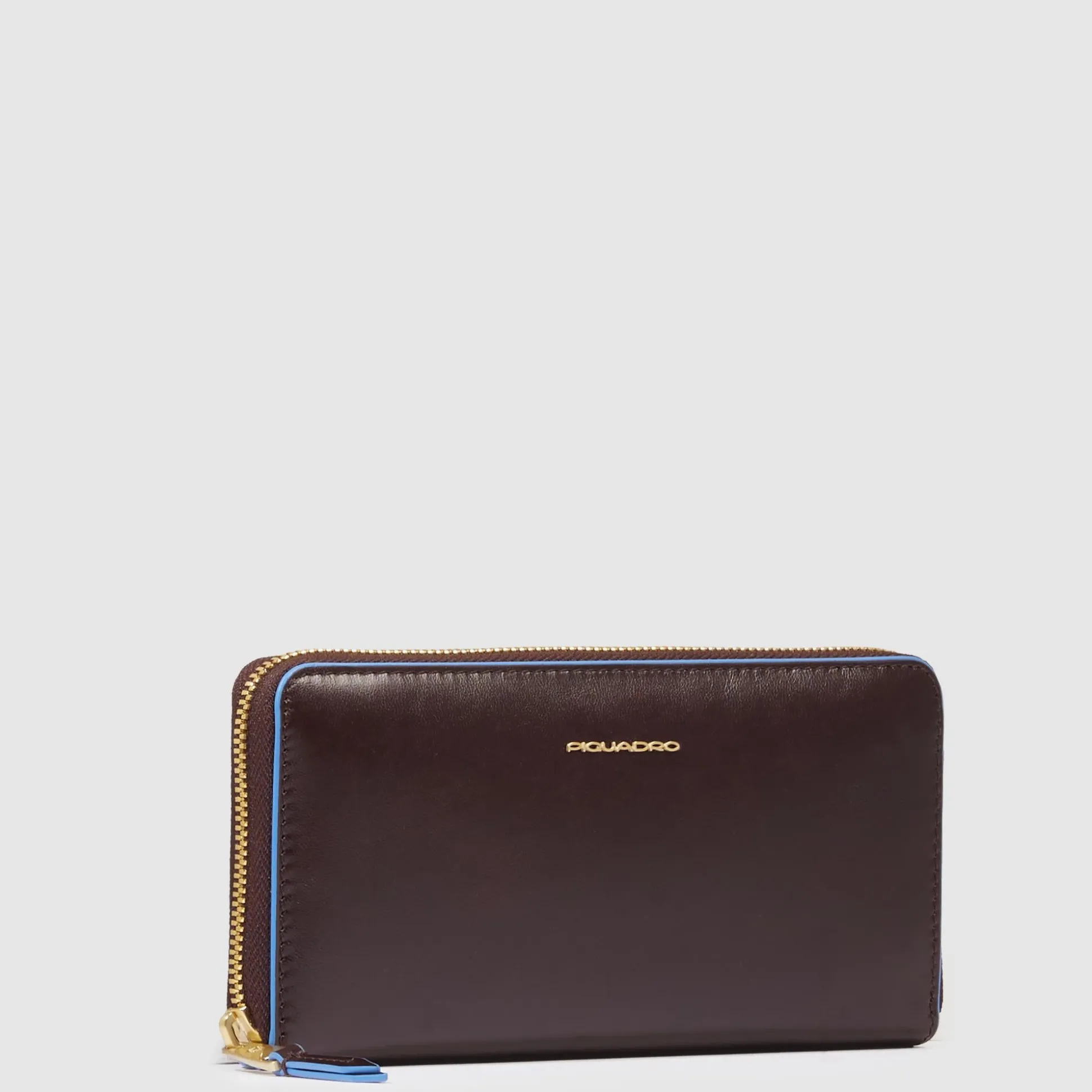 Grand portefeuille femme zippé