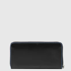 Grand portefeuille femme zippé
