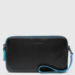 Pochette homme avec deux compartiments