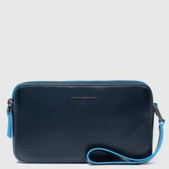 Pochette homme avec deux compartiments