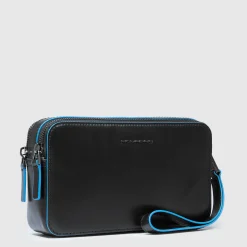 Pochette homme avec deux compartiments