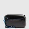 Pochette homme avec trois compartiments
