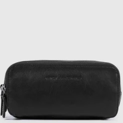 Pochette homme avec trois compartiments