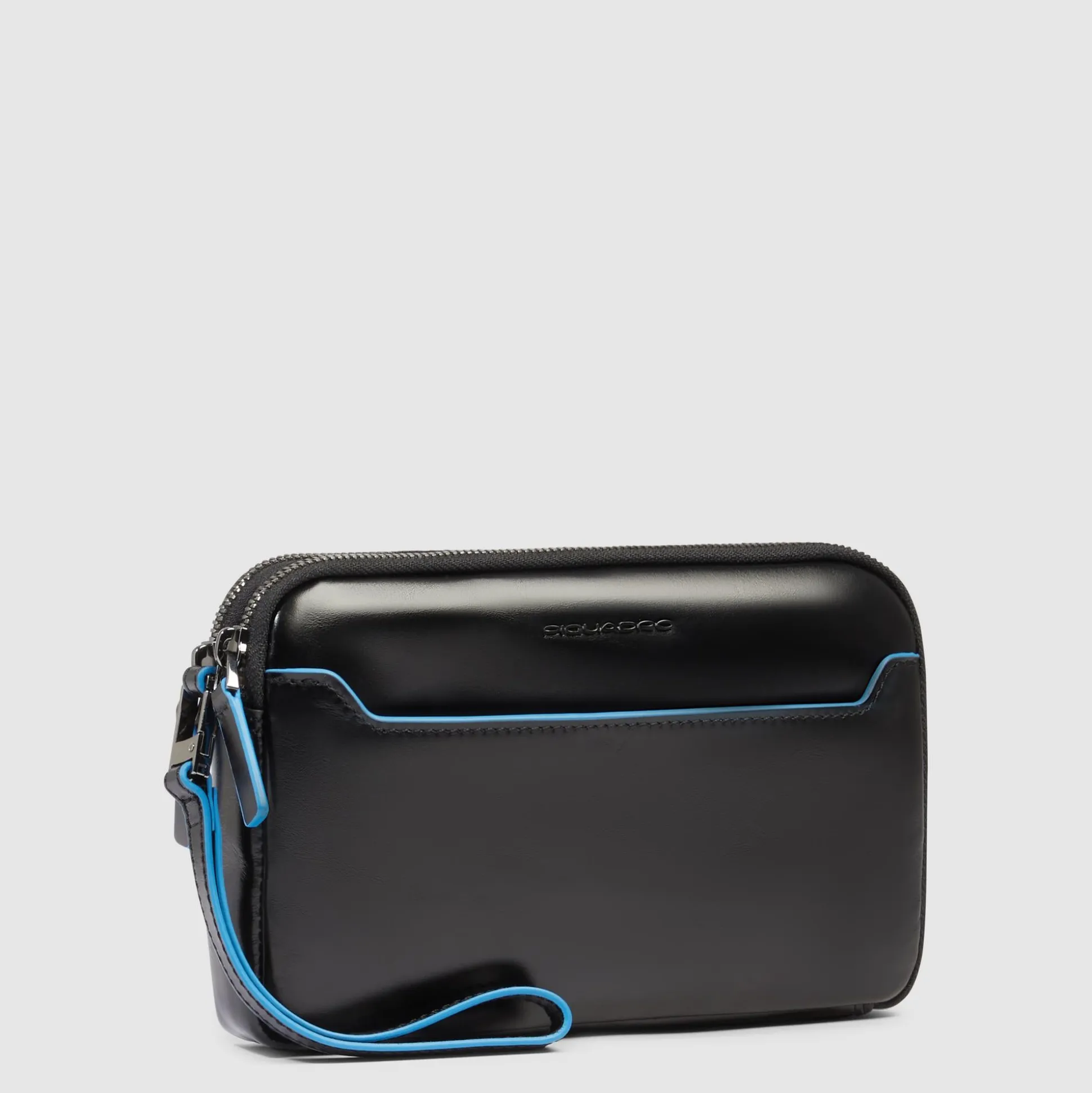 Pochette homme avec trois compartiments