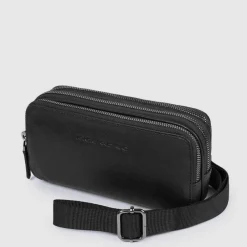 Pochette homme avec trois compartiments