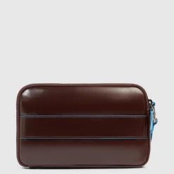 Pochette homme avec trois compartiments