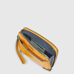 Pochette homme avec trois compartiments