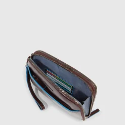 Pochette homme avec trois compartiments
