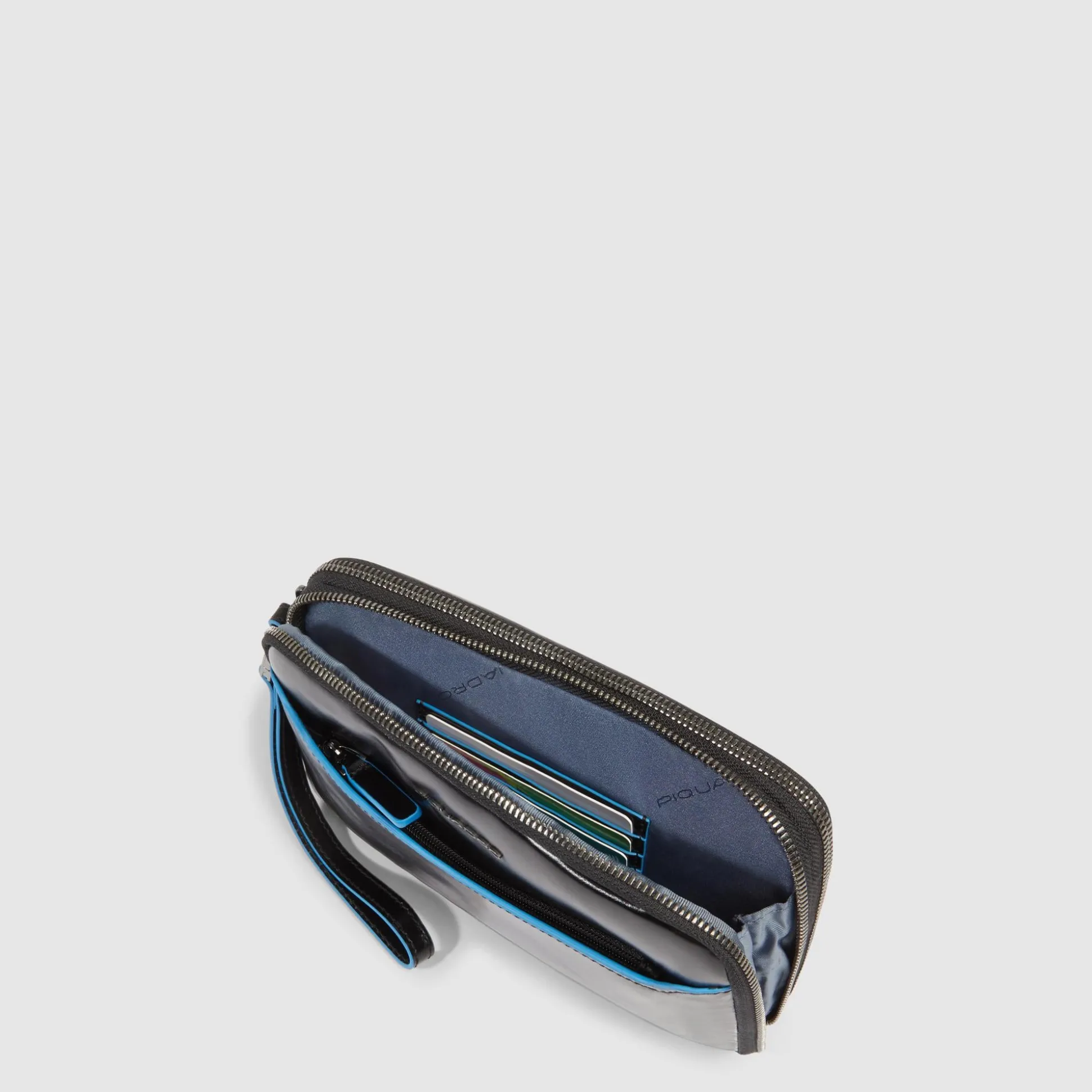 Pochette homme avec trois compartiments