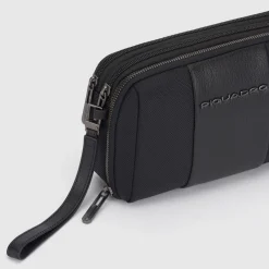 Pochette homme en tissu recyclé