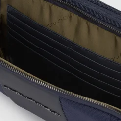 Pochette homme en tissu recyclé