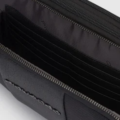 Pochette homme en tissu recyclé
