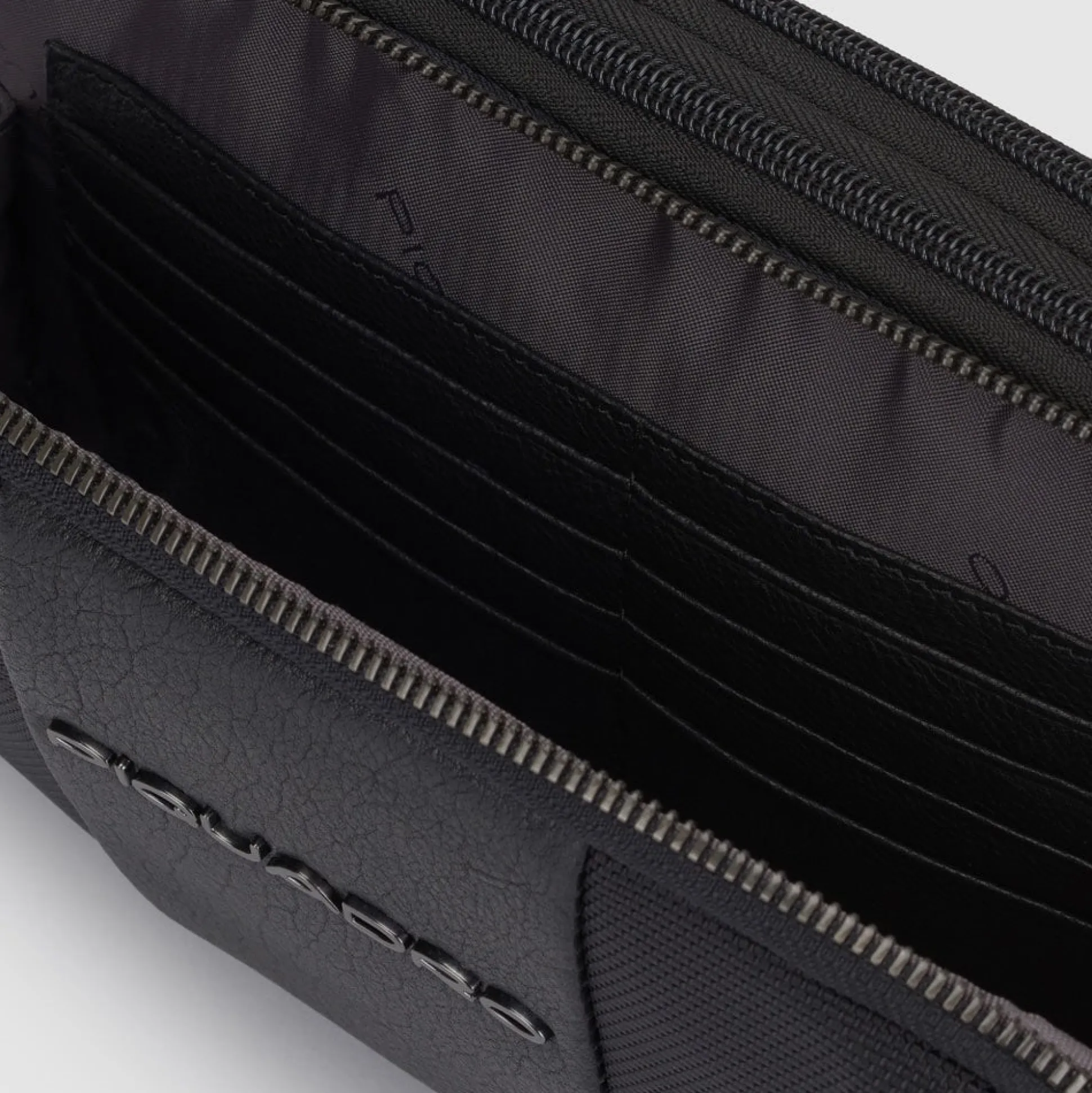 Pochette homme en tissu recyclé