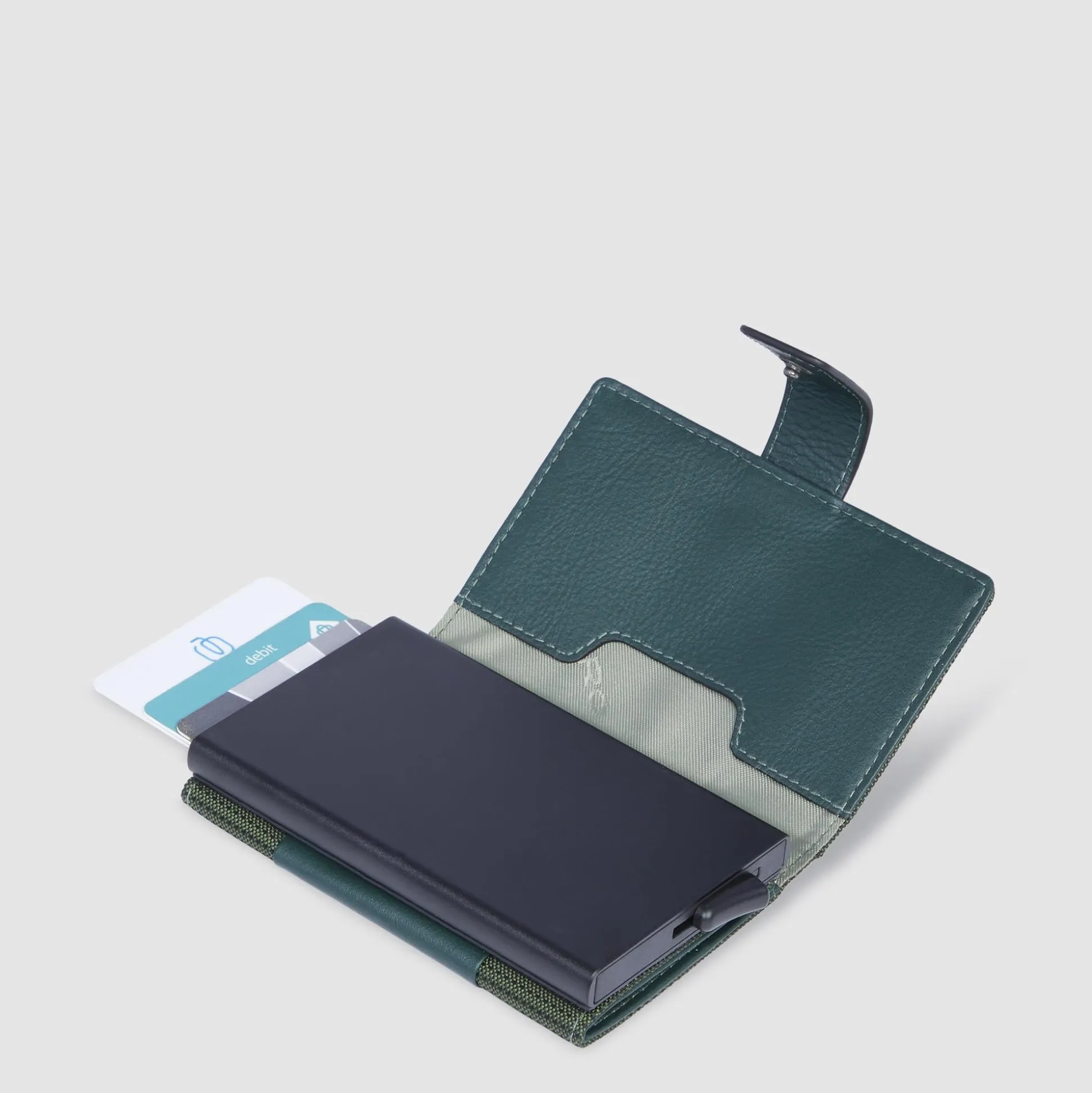 Porte-cartes de crédit en métal