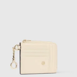 Porte-cartes de crédit femme avec porte-clés