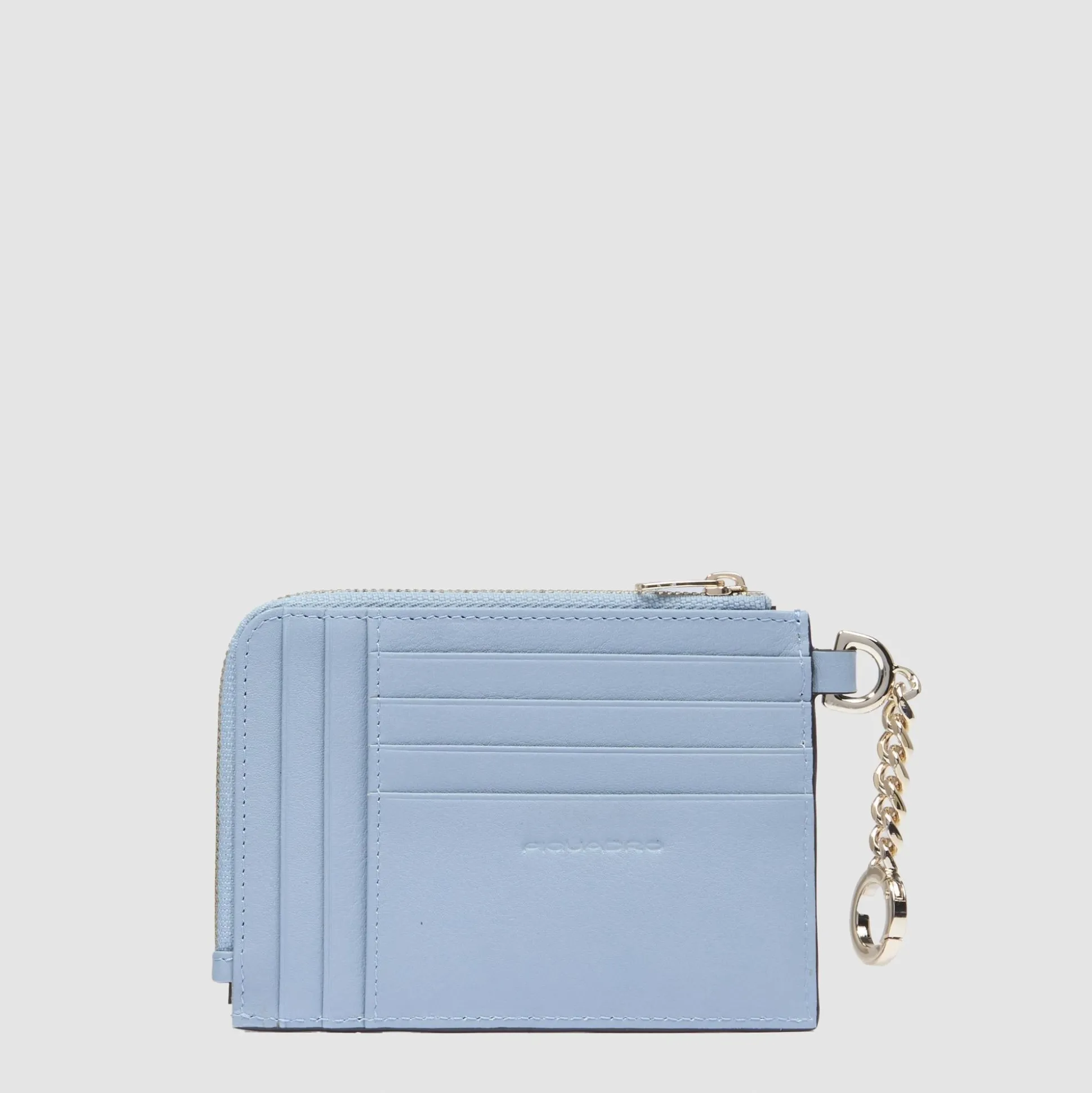 Porte-cartes de crédit femme avec porte-clés