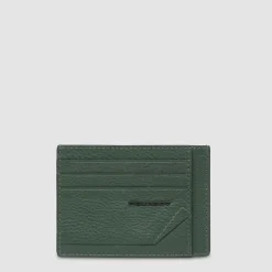 Porte-cartes de crédit homme mince en cuir