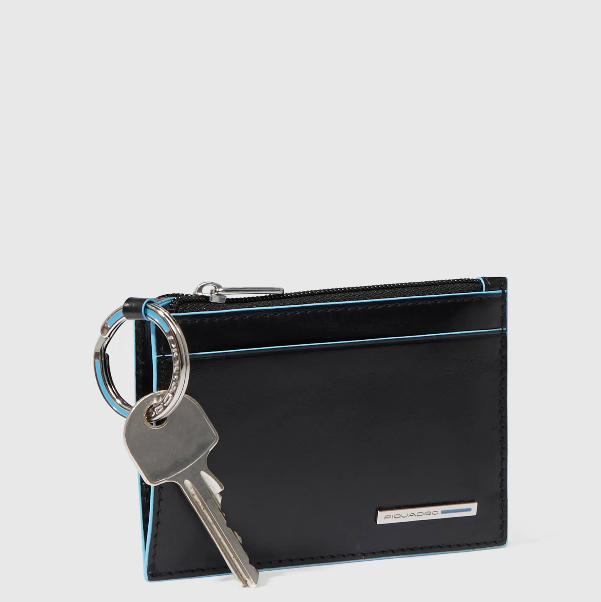 Porte-clés mince avec porte-cartes de crédit