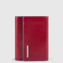 Portefeuille à trois volets femme, petit format