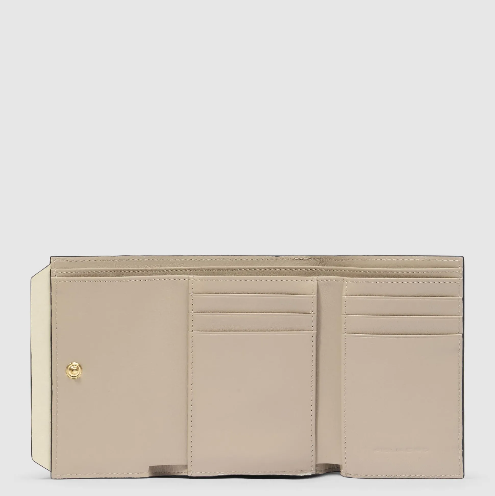 Portefeuille à trois volets femme, petit format