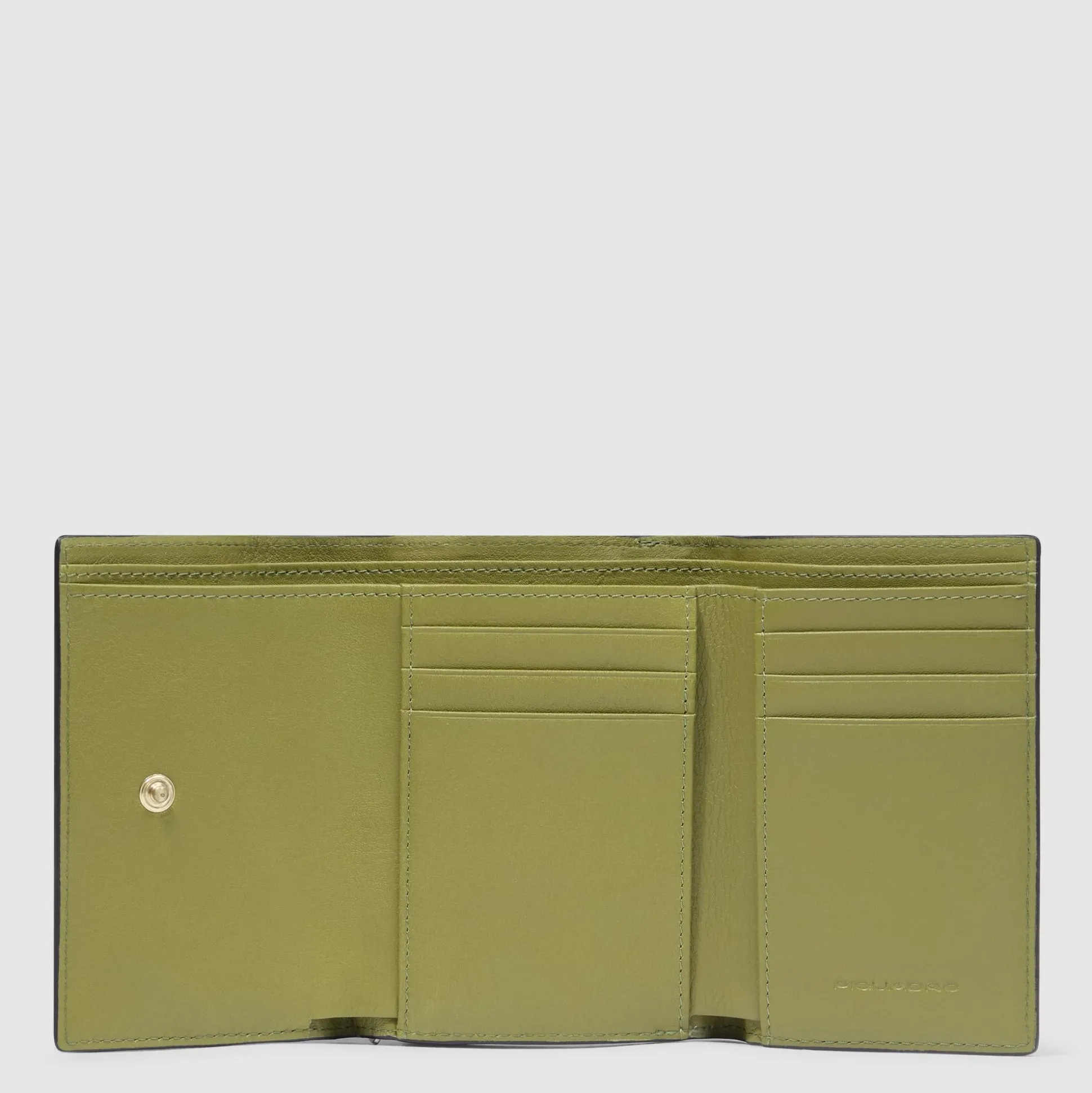 Portefeuille à trois volets femme, petit format
