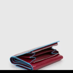 Portefeuille à trois volets femme, petit format