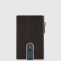 Portefeuille compact pop-up avec porte-monnaie