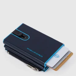 Portefeuille compact pop-up avec porte-monnaie