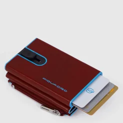 Portefeuille compact pop-up avec porte-monnaie