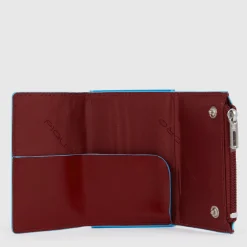 Portefeuille compact pop-up avec porte-monnaie